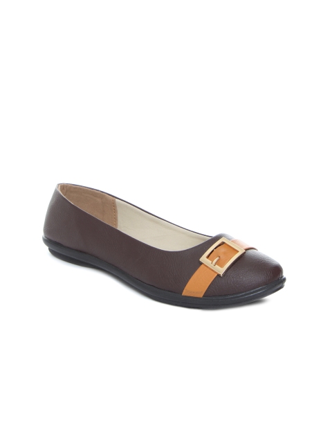 

Bata Women Brown Ballerinas