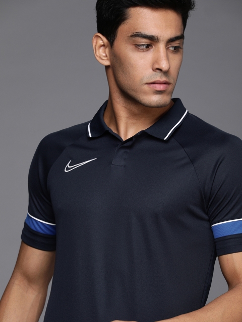 

Nike Men Navy Blue M NK DF ACD21 Polo Collar Dri-FIT T-shirt