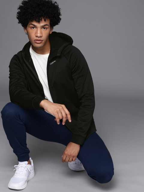 

Nike Men Black Solid Dri-FIT AS M NK Hooded Training Sweatshirt