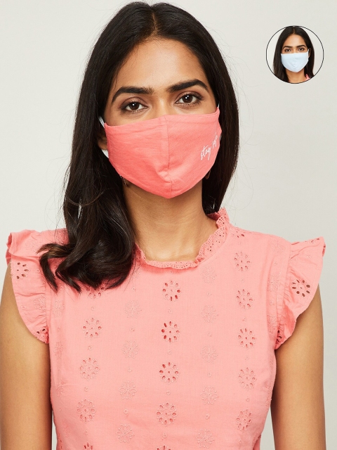 

Ginger by Lifestyle Pack of 2 Cotton Outdoor Masks, Multi
