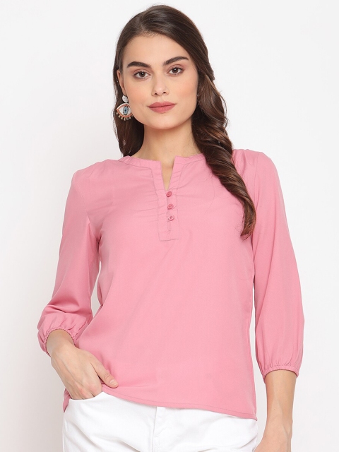 

The Vanca Pink Regular Top