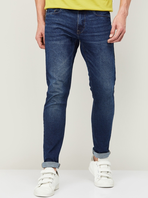 

Forca by Lifestyle Men Blue Regular Fit Light Fade Jeans
