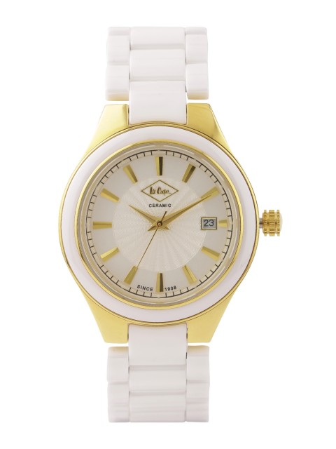 

Lee Cooper Women Off-White Dial Watch LC-1403-G