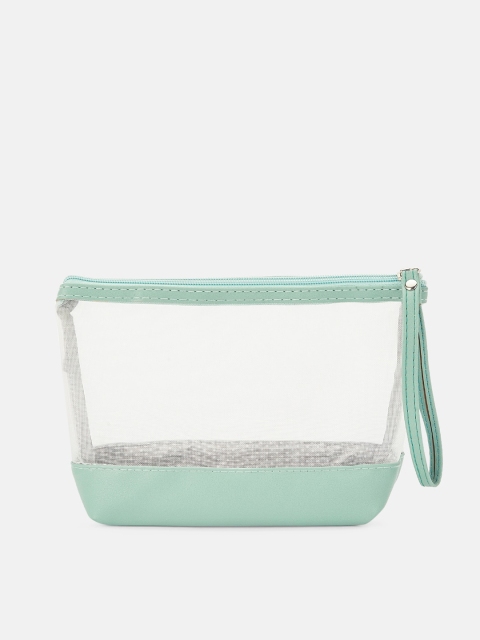 

Forever Glam by Pantaloons Women Green & Transparent Solid Organiser