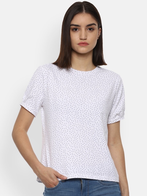 

Van Heusen Woman Women White Printed T-shirt