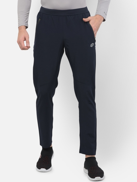 

Lotto Men Navy Blue Solid Track Pants