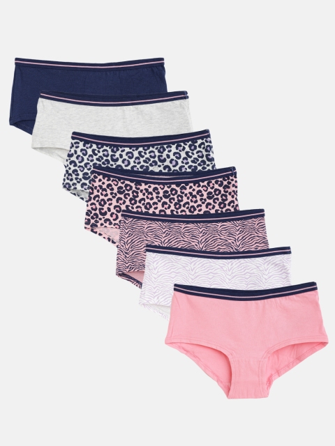 

Marks & Spencer Girls Pack of 6 Multicolor Briefs, Multi