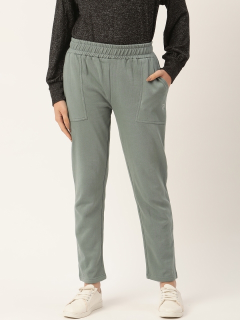 

KICA Women Grey Sparkle Fleece Track Pant