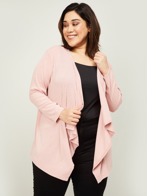 

nexus Pink Solid Shrug