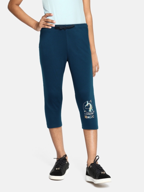 

Sweet Dreams Girls Navy Blue Capris