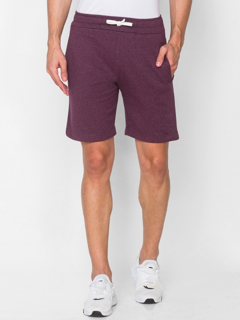 

Smugglerz Men Purple Regular Shorts