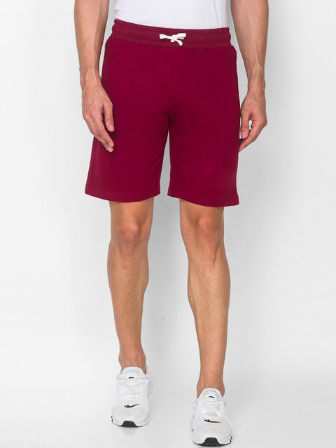 

Smugglerz Men Red Regular Shorts