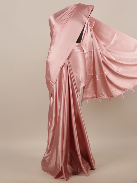 

Pothys Pink Satin Saree