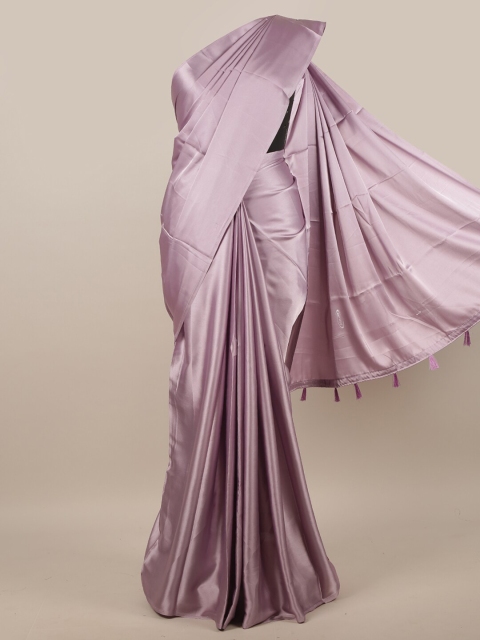 

Pothys Lavender Satin Saree