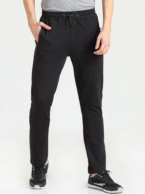 

POKER ACTIVE Men Black Regular Fit Track Pant