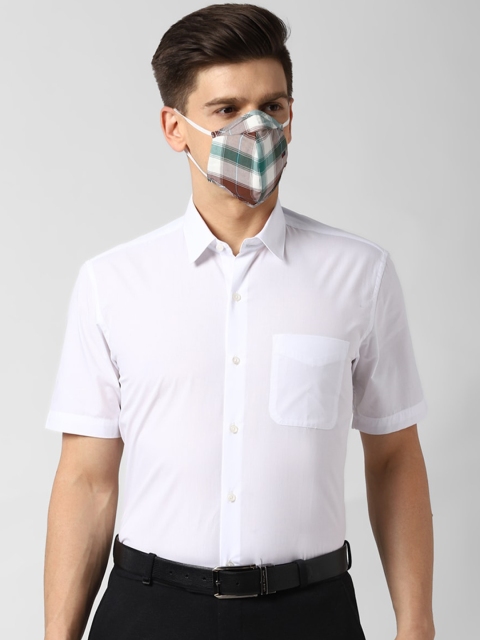 

Peter England Men White Formal Shirt