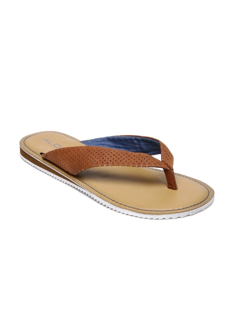 

ALDO Men Tan Brown Sandals