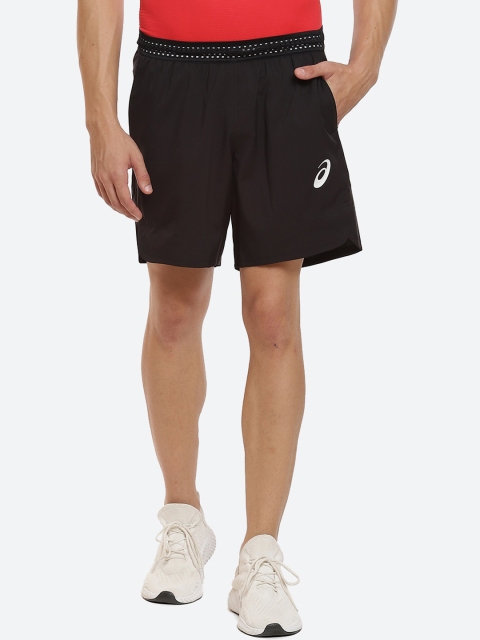 

ASICS Men Black Outdoor Sports Shorts