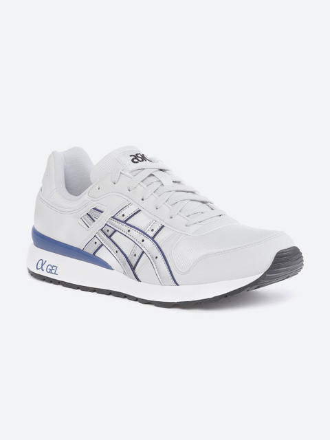 

ASICS Men Grey & Blue Gt-Ii Sneakers