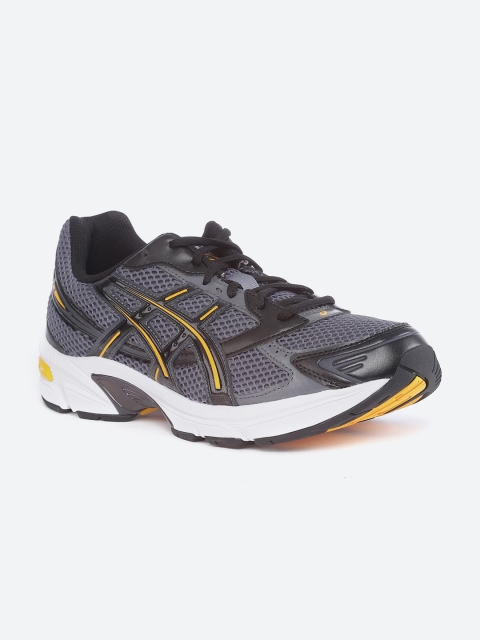 

ASICS Men Grey Woven Design Gel-1130 Sneakers