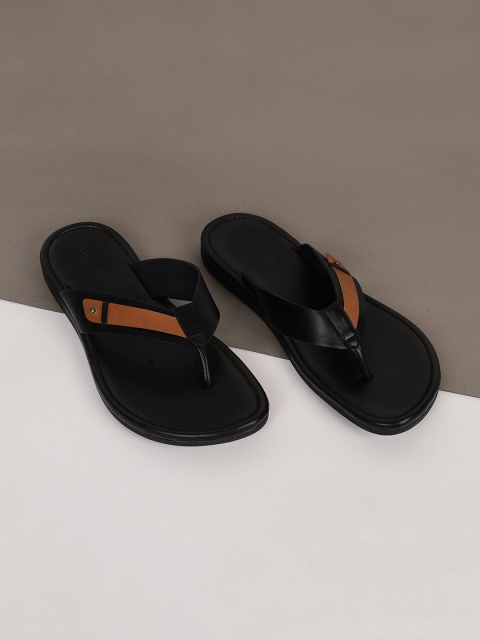 

CODE by Lifestyle Men Black & Brown Thong Flip-Flops