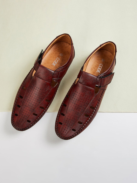 

CODE by Lifestyle Men Brown Shoe-Style Sandals