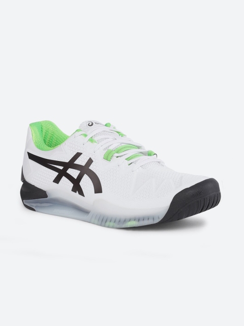 

ASICS Men White GEL-Resolution 8 Tennis Shoes