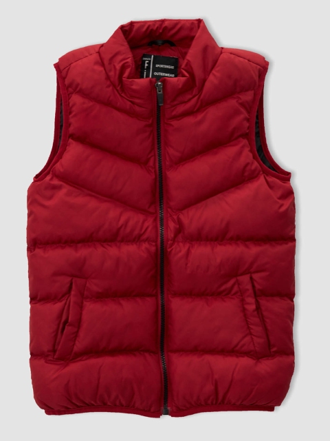 

DeFacto Boys Red Solid Puffer Jacket