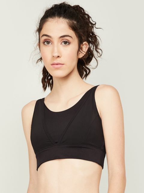 

Kappa Black Workout Bra Lightly Padded