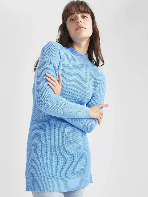 

DeFacto Women Blue Pullover