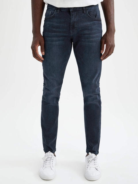 

DeFacto Men Navy Blue Skinny Fit Stretchable Jeans