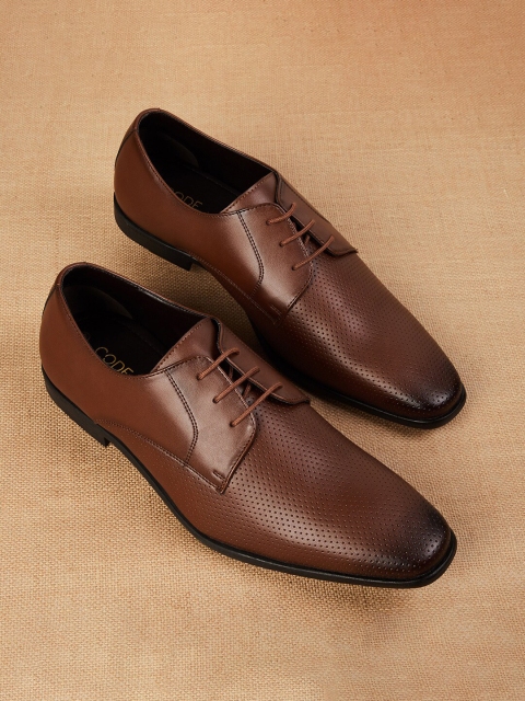 

CODE by Lifestyle Men Tan Synthetic Derbys