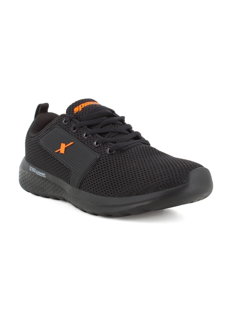 

Sparx Men Black Mesh Running Non-Marking Sports Shoes