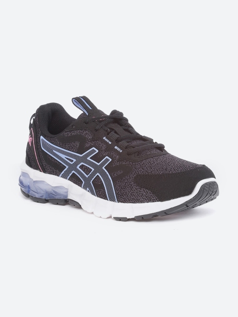 

ASICS Women Black Colourblocked PU Sneakers