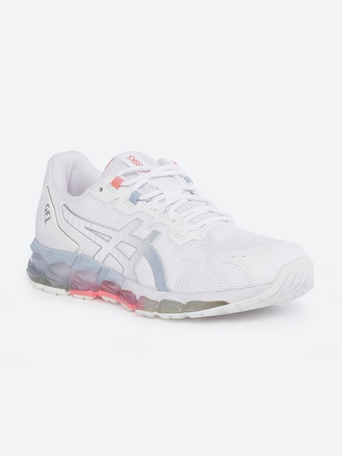 

ASICS Women White Printed PU Sneakers