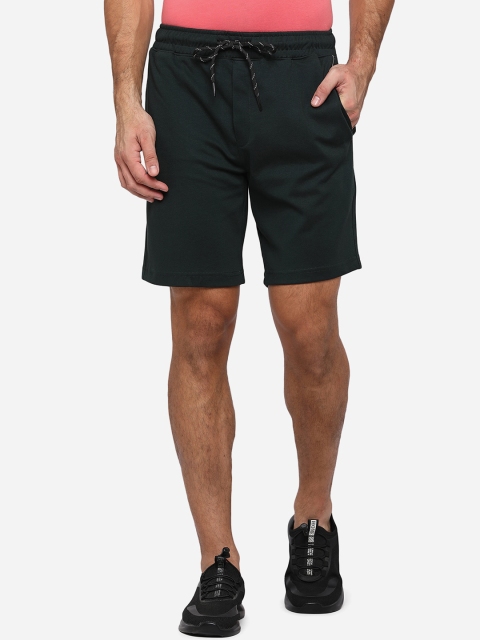 

JADE BLUE Men Green Regular Shorts