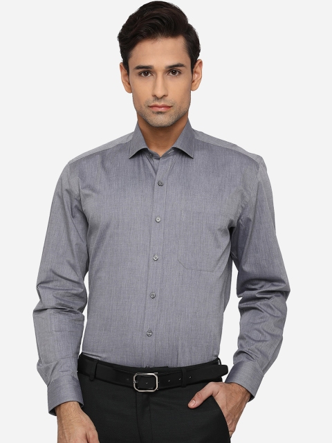 

JADE BLUE Men Grey Opaque Formal Shirt