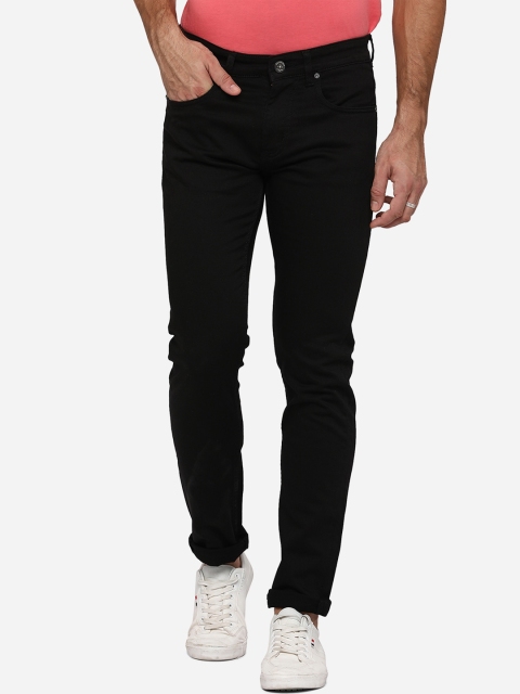 

JADE BLUE Men Black Slim Fit Stretchable Jeans