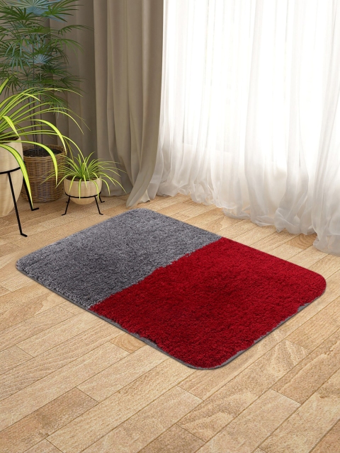 

KICA Red & Grey Colourblocked Anti Skid Door Mat