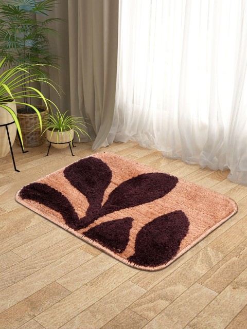 

KICA Brown Printed Anti Skid Door Mat