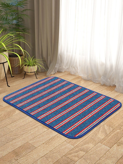 

KICA Blue & Red Anti-Skid Latex Back Door Mat