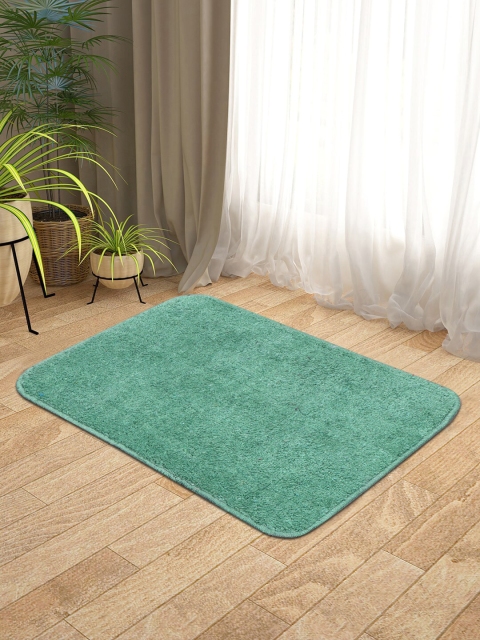 

KICA Set Of 2 Green Solid Anti-Skid Doormats