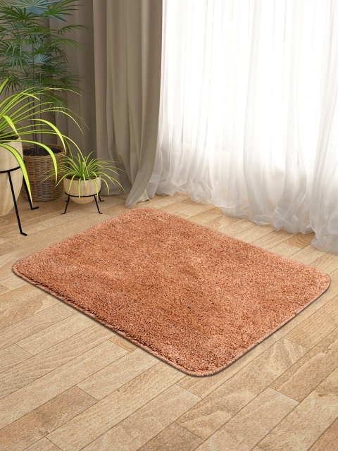 

KICA Brown 2 Pcs Anti-Skid Latex Back Door Mats