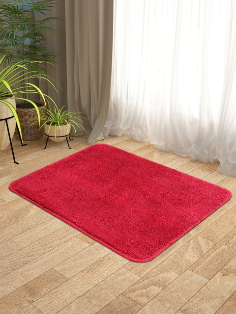

KICA Red Solid Anti-Skid Doormat