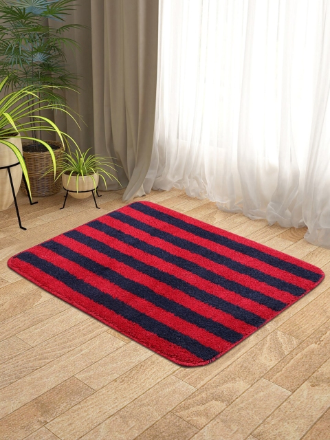 

KICA Red & Navy Blue Anti-Skid Latex Back Door Mat