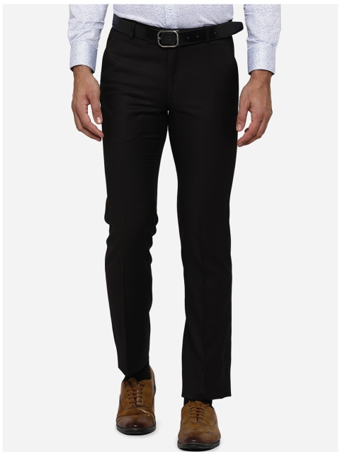 

JB STUDIO Men Brown Slim Fit Trousers