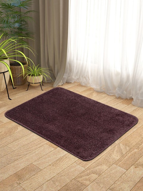 

KICA Brown Solid Anti Skid Door Mat