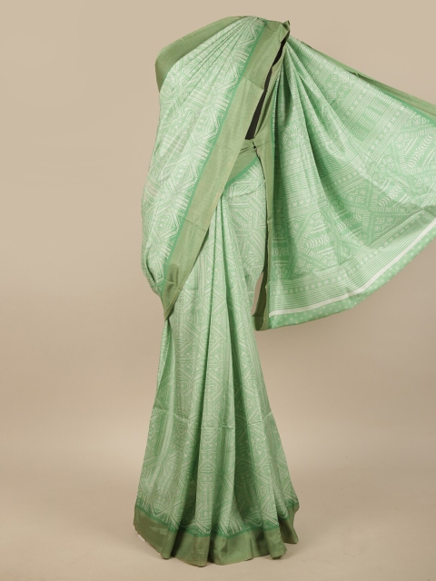 

Pothys Green Zari Saree