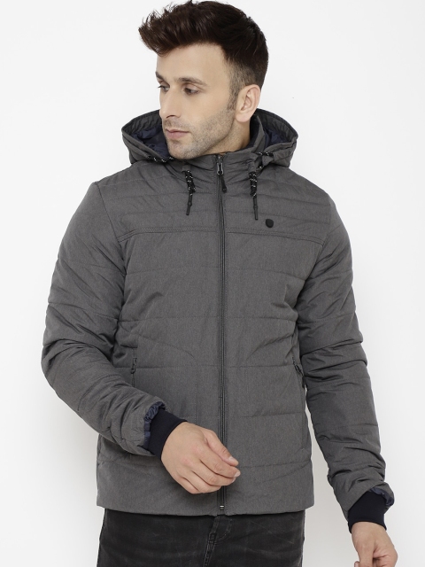 

LURE URBAN Men Grey Padded Jacket