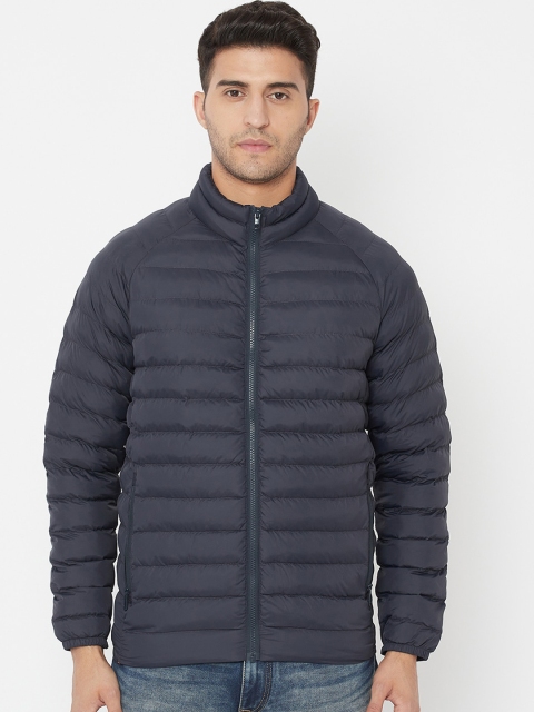 

METTLE Men Blue Puffer Jacket